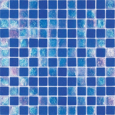 Stellar Pool Glass Mosaic Galaxy Blue