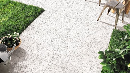 Terrazzo Stone Jelly White