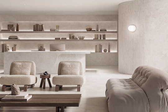 Megaslim Slab Trave Kave Cashmere