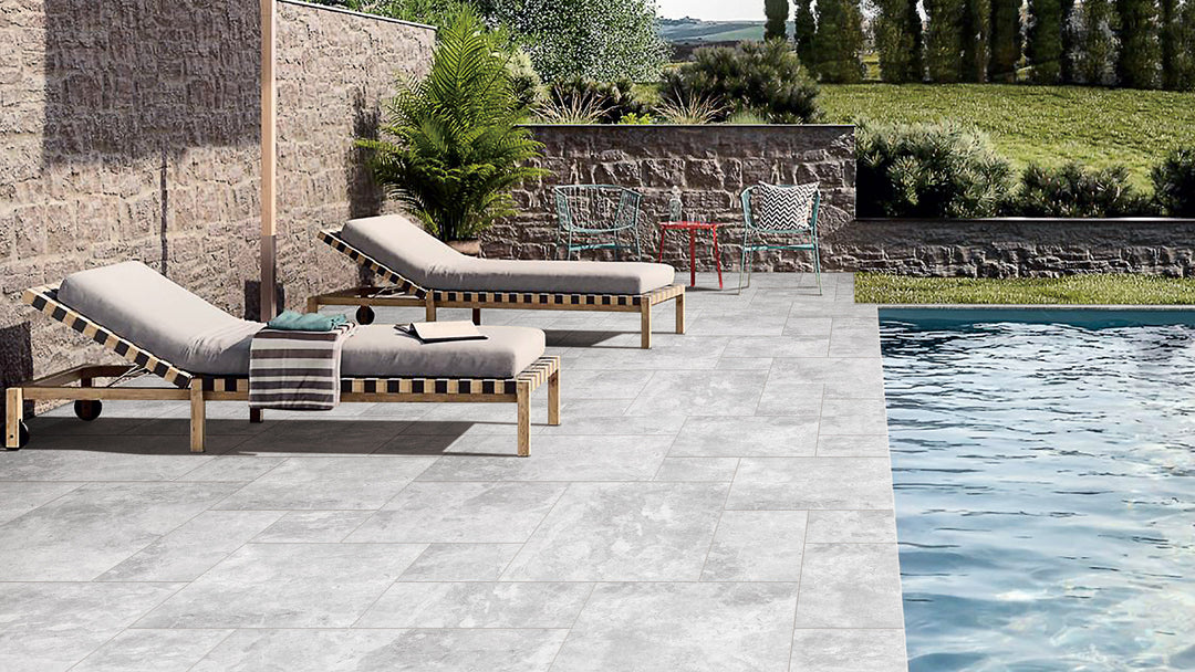 Tundra White French Pattern