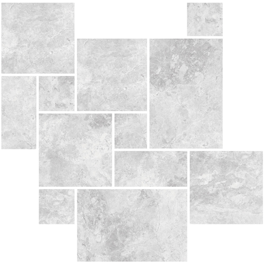 Tundra White French Pattern