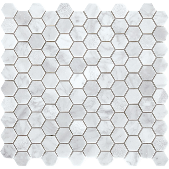 Tuscany Carrara Small Hexagon