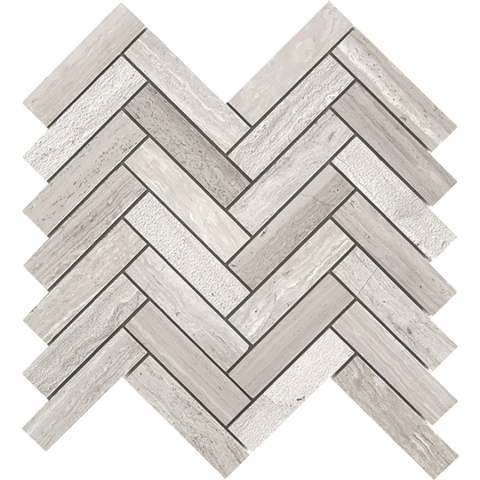 Tuscany Wood Grey Light Long Herringbone
