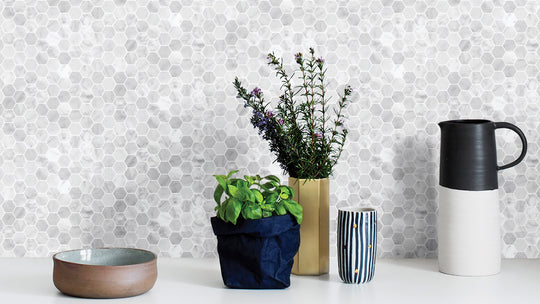 Tuscany Carrara Small Hexagon