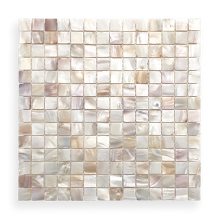 Mother of Pearl Natural Square Mosaic