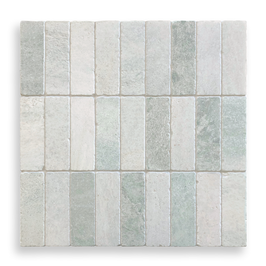 Verdi Cristallo Tumbled Subway
